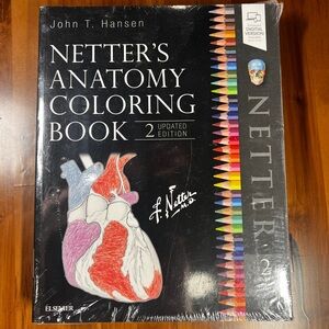 Netter’s Anatomy Coloring Book 2nd Edition, Updated Edition